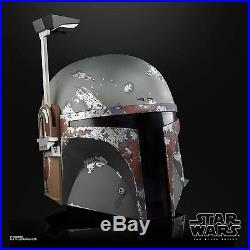 Star Wars The Black Series Boba Fett Premium Electronic Helmet Full-Scale