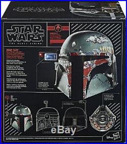 Star Wars The Black Series Boba Fett Premium Electronic Helmet Full-Scale