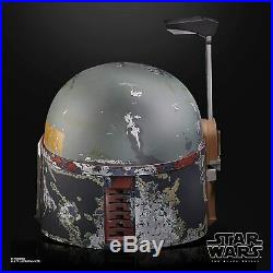 Star Wars The Black Series Boba Fett Premium Electronic Helmet Full-Scale