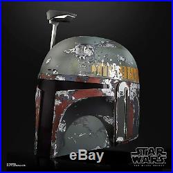 Star Wars The Black Series Boba Fett Premium Electronic Helmet Full-Scale