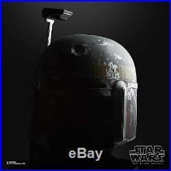 Star Wars The Black Series Boba Fett Premium Electronic Helmet Full-Scale