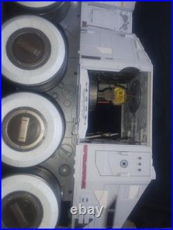 Star Wars The Clone Wars Hasbro Turbo Tank Juggernaut Working Incomplete