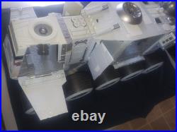 Star Wars The Clone Wars Hasbro Turbo Tank Juggernaut Working Incomplete