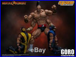 Storm Collectibles Mortal Kombat GORO Action Figure 1/12 Scale New