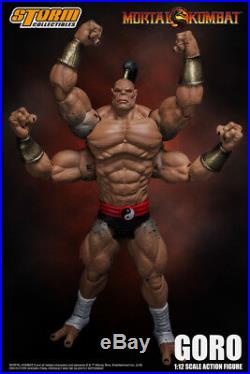 Storm Collectibles Mortal Kombat GORO Action Figure 1/12 Scale New
