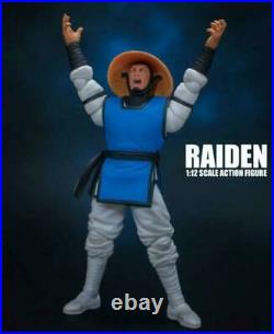 Storm Collectibles Raiden Action Figure 1/12 Scale Mortal Kombat 7 Inch