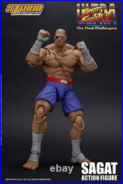Storm Collectibles Sagat Action Figure 1/12 Scale Street Fighter 7 Inch