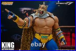 Storm Collectibles Tekken 7 King Action Figure 1/12 Scale King Leopard IN STOCK