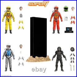 Super 7 2001 A Space Odyssey 7 Inch Scale Ultimates Action Figure Set of 4 New