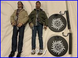 Supernatural Dean and Sam Winchester 1/6th scale kitbash action figure