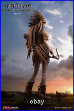 TBLeague PL2022-196B Mohegan huntress attire Brown 1/6 Scale Action Figure