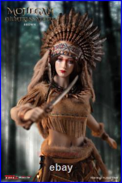TBLeague PL2022-196B Mohegan huntress attire Brown 1/6 Scale Action Figure