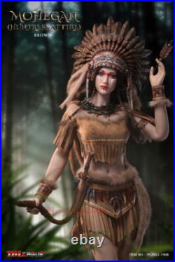 TBLeague PL2022-196B Mohegan huntress attire Brown 1/6 Scale Action Figure TBLeague PL2022-196B Mohegan huntress attire Brown 1/6 Scale Action Figure