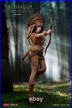 TBLeague PL2022-196B Mohegan huntress attire Brown 1/6 Scale Action Figure TBLeague PL2022-196B Mohegan huntress attire Brown 1/6 Scale Action Figure