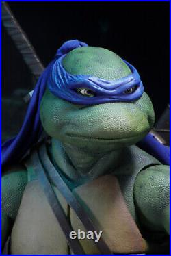 Teenage Mutant Ninja Turtles (1990) Leonardo 1/4 Scale Action Figure New