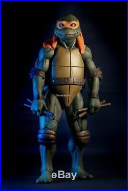 Teenage Mutant Ninja Turtles 1/4 Scale Action Figure Michelangelo NECA