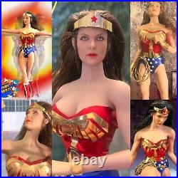 The New Adventures Of Wonder Woman Lynda Carter Ooak Action Doll 1/6 Scale 12