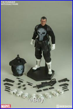 The Punisher 1/6 Scale Figure Sideshow Collectibles Frank Castle Marvel New 12