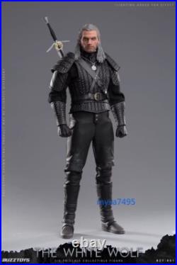 The Witcher The White Wolf BUZ001 1/6 Scale Male Action Figure Collection New