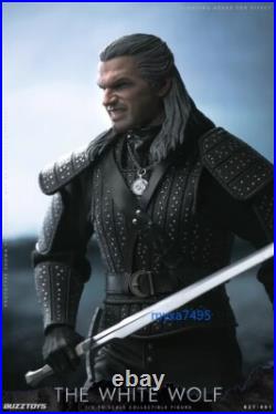 The Witcher The White Wolf BUZ001 1/6 Scale Male Action Figure Collection New