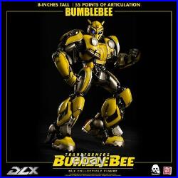 ThreeA Transformers DLX Scale Collectible Series Bumblebee (Movie Figure) 8 New