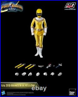 ThreeZero FigZero 1/6 Power Rangers ZEO II Yellow Ranger Action Figure NEW