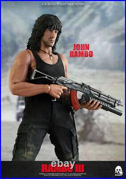 ThreeZero NEW John Rambo Sylvester Stallone 16 Scale Action Figure