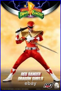 ThreeZero Power Rangers Red Ranger 16 Scale Figure (Dragon Shield Version)