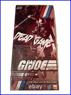 Threezero GI Joe Snake Eyes Deadgame 1/6 Scale Action Figure Deadpool Outfit