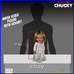 Tiffany Seed of Chucky Talking 15 Mega Scale Doll Mezco MDS Horror