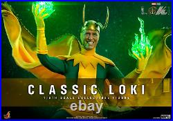 Tms073 Hot Toys Classic Loki Thor Marvel 16 Scale Figure Comics Art Villain