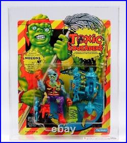 Toxic Crusaders 1991 NOZONE Playmates Action Figure NEW CAS GRADED 75+