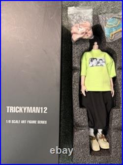 Trickyman12 1/6 Scale Female Action Figure Pinkhair Cuby Wallabee Brown Shoes