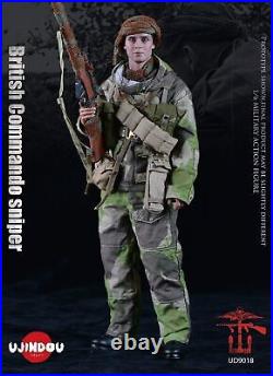 UJINDOU UD9018 WWII British Commando Sniper 1944 1/6 Action Figure Gift