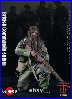 UJINDOU UD9018 WWII British Commando Sniper 1944 1/6 Action Figure Gift