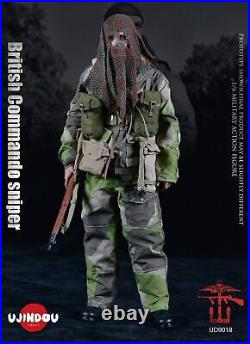 UJINDOU UD9018 WWII British Commando Sniper 1944 1/6 Action Figure Gift