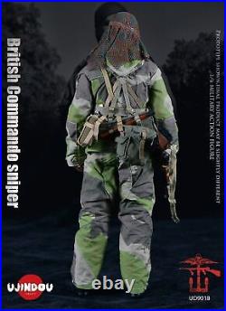 UJINDOU UD9018 WWII British Commando Sniper 1944 1/6 Action Figure Gift