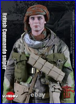 UJINDOU UD9018 WWII British Commando Sniper 1944 1/6 Action Figure Gift