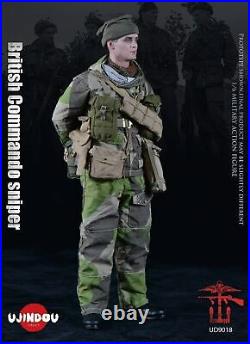 UJINDOU UD9018 WWII British Commando Sniper 1944 1/6 Action Figure Gift