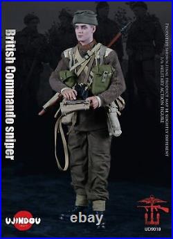 UJINDOU UD9018 WWII British Commando Sniper 1944 1/6 Action Figure Gift