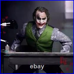 US STOCK! The Dark Knight Heath Ledger Joker 1/6 Cloth Movable Figure Collection