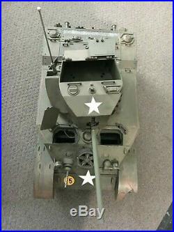 Ultimate Soldier 21st Century 1/6 Scale WWII M5 Stuart RC Tank with Figures Used