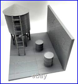 Urban Rooftop Alley Diorama 112 Scale Unpainted Model Kit for 6 Figures Urban Rooftop Alley Diorama 112 Scale Unpainted Model Kit for 6 Figures