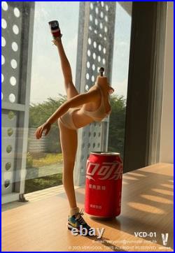 VERYCOOL VCD-02A 1/6 Female Action Figure Body Mid Bust Pale Skin Soldier Model