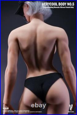 VERYCOOL VCD-05B 1/6 Female Muscular Physique Natural Skin Platinum Silicone Bod