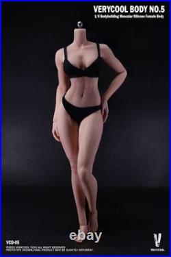 VERYCOOL VCD-05B 1/6 Female Muscular Physique Natural Skin Platinum Silicone Bod