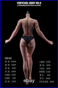 VERYCOOL VCD-05B 1/6 Female Muscular Physique Natural Skin Platinum Silicone Bod