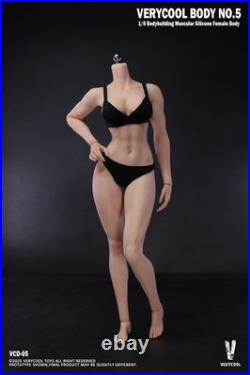 VERYCOOL VCD-05B 1/6 Female Muscular Physique Natural Skin Platinum Silicone Bod