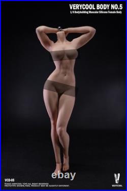 VERYCOOL VCD-05B 1/6 Female Muscular Physique Natural Skin Platinum Silicone Bod