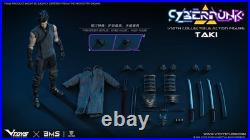 VTOYS VSD010 Cyberpunk Samurai Taki 1/12 Scale Action Figure Toys In Stock New